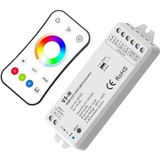 LEDlife rWave RGB+CCT controller med fjernbetjening - 12V (180W), 24V (360W)