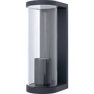 OSRAM udendørs væglampe ENDURA CLASSIC TUBULAR, mørkegrå IP44 dæmpbar, Aluminium/grå/zink, Aluminium, Moderne