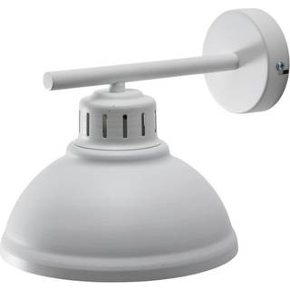Væglampe Sven Luminex, dæmpbar, Hvid/opal, Stue/spisestue, Metal, Industrielt design