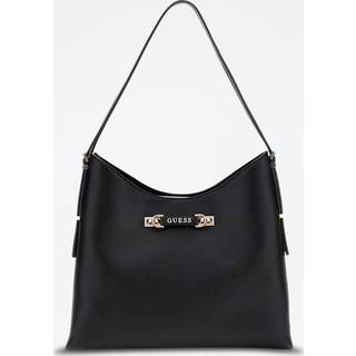 Lefia Large Hobo Skuldertaske, Black