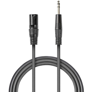XLR til 6.3mm Jack Adapter Kabel - Hanstik Balanced