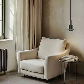 Chaumont Ø19 pendel - Chrome/grøn - DCW éditions