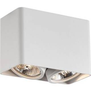 Design påbygningsspot hvid GU10 70mm 2-lys drejelig og vipbar - Vox