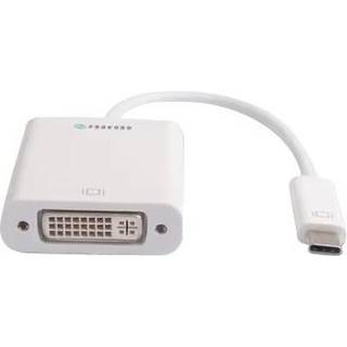 Prokord Usb-c - Dvi-d Singel Link 1080p@60hz Usb C Dvi-d Hvid
