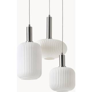 Opalglas Klyngelysekrone Candela