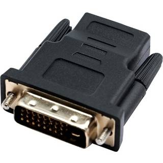Eletra HDMI F 1.4B - DVI -Dm-adapter, sort ➞ På lager - klar til levering og afhentning