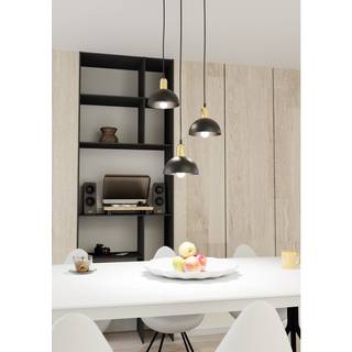 Moto 3 Sort Prem pendellampe - Ø18 cm, E14, 230V, uden lyskilde