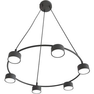 Starlit 6 Sort pendellampe - GX53, 230V, uden lyskilde