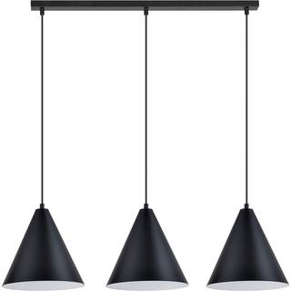 Rebel 3 Sort/Hvid pendellampe - Ø23.5 cm, E27, 230V, uden lyskilde