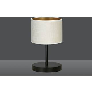 Hilde LN1 Sort/Hvid bordlampe - Ø20 cm, E27, 230V, uden lyskilde