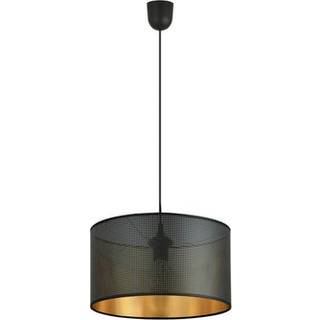 Aston 1 Sort/Guld pendellampe - Ø35 cm, E27, 230V, uden lyskilde