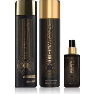 Sebastian Professional Dark Oil Set Økonomipakke Til hydrering og glans - 3 stk.