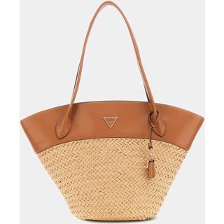 Guess Venere Shopper taske beige/brun