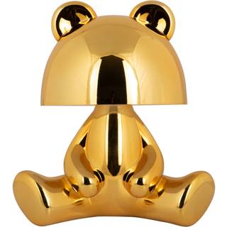 Leitmotiv Bear LED bordlampe med bluetooth 17x24cm guld