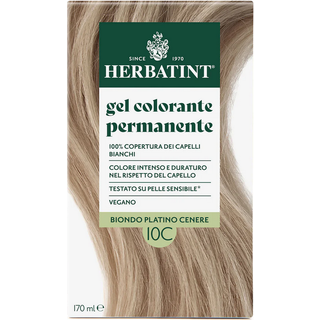 Herbatint 10C hårfarve Platinum Ash Blonde - 170 ml.