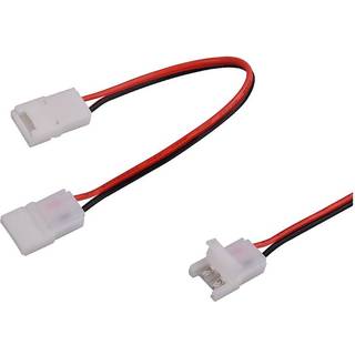Stik til LED Strip 10mm - Dobbelt Hoved