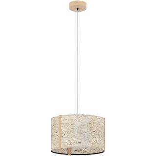 EGLO Stars of Light HONTONGAS pendel Ø400 E27 sort/træ/beige