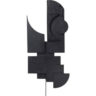 PLEASE WAIT to be SEATED TOTEM DECO Væglampe Black