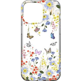 iPhone 15 Pro Max iDeal Of Sweden Clear Case - Artistic Garden