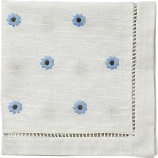Pick a Poppy Daisy sserviet 45x45 Cm - Servietter & Tilbehør Bomuld Blå - T09454501SS25-255