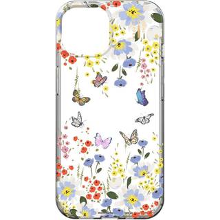 iPhone 16e / 15 / 14 / 13 iDeal Of Sweden Clear Case - Artistic Garden