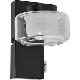 OSRAM Væglampe ORBIS FLAME, Sort, Badeværelse, Metal, Moderne