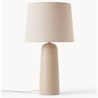 Stor bordlampe Kaya med betonfod