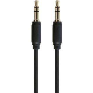 Senz Mini Jack M-M 1 m, sort ➞ På lager - klar til levering og afhentning