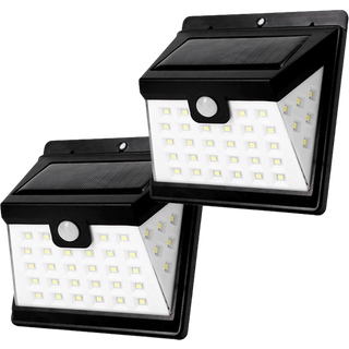 Solcellelamper med sensor til udendørs brug - 2 stk