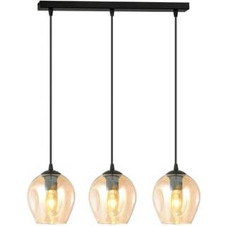 Istar 3 Sort/Rav pendellampe - Ø14 cm, E27, 230V, uden lyskilde
