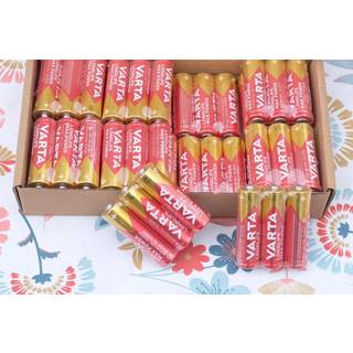 Varta batteri longlife max power alkaline AA LR6 1.5V 48 stk (16 pk a 3 stk)