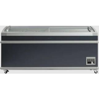 Scandomestic SIF700C - Supermarkedsfryser, sort
