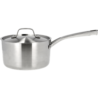 Divette Kasserolle med låg fra Pillivuyt Gourmet - Silver metallic farve - Rustfrit stål