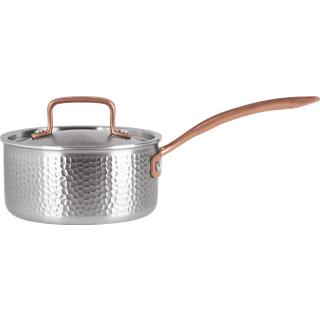 Pepper kasserolle med låg 16 cm / 1,6 liter - 100 % rustfrit stål med satinfinish