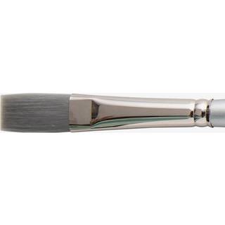 Silver Brush Limited 8801-8 S?lk Silke 88 S?lv syntetisk fladb?rste til oljemalerier St?rrelse 8 Langt h?ndtag