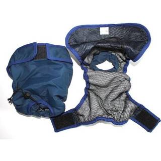 Funnydogclothes 1pcs Pet Diaper kvindelig pige til lille og stor stor hunde katte vandtæt genanvendelig vaskbar foring polstret (s - talje 17 """"