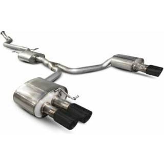 Scorpion Resonated CAT-Back System - Audi A5 - Daytona (Quad) Ceramic