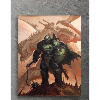 Doom The Dark Ages Poster Canvas Concept Art