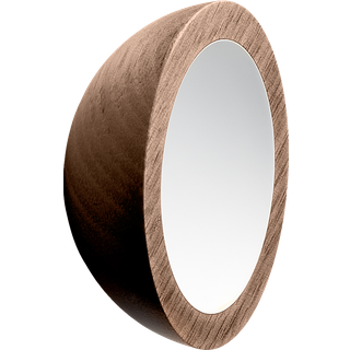 WOK knop, valnød, stål og træ • Furnipart