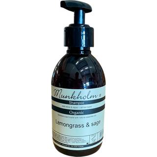 Munkholm Organic Shampoo, Lemongrass og Sage, 250 ml