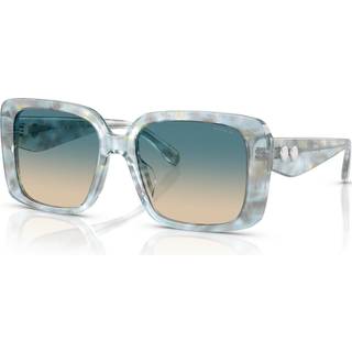 Coach HC8424U CAD54 58664M 54 Solbriller Kvinder Blue - Pearly Blue Watercolor - 54mm