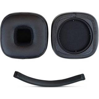 Marshall Major V Protein-Sæt med udskiftelige ørepuder og hovedbøjle i læder - Sort