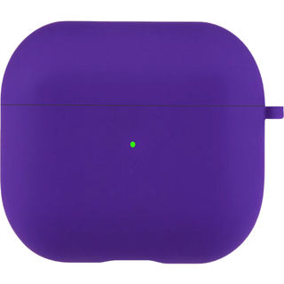 LindeCovers AirPods 3. Gen - Silikone Cover 11 Dark purple Silikonemateriale: Godt greb og beskyttelse mod ridser og stød. Skræddersyet pasform: Designet til AirPods 3. Gen med præcis pasform. Tykkelse:2 mm Tilbehør:Karabinhage.