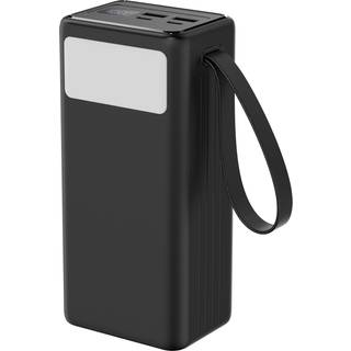 Platinet Powerbank 40000mAh / PD 65W Super Quick charge - Sort