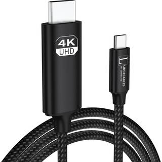 LindeCables USB-C 3.1 til HDMI 2.0 4K 60Hz Premium Kabel - 1 m Sort Type: USB-C 3.1 til HDMI 2.0 Opløsning: Understøtter op til 4K (3840 x 2160 pixels) ved 60Hz Kompatibilitet: Kompatibel med USB-C enheder som laptops, tablets og smartphones .