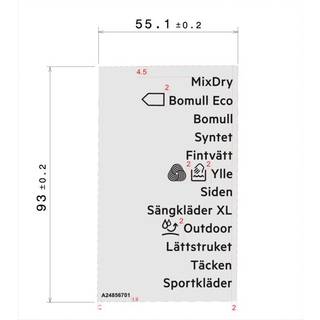 Electrolux programplade, knap, klæbestof 140248567012