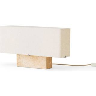 Audo Copenhagen Nonna Bordlampe 30 Cm / - Bordlamper Travertin Sand - 71241-008792