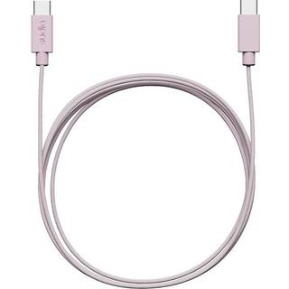 Sudio C1-C Opladerkabel USB-C til USB-C 1.8 m Lyserød