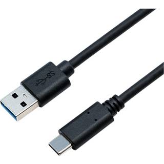 Eletra USB 3.0 Am - cm 1M-kabel, sort