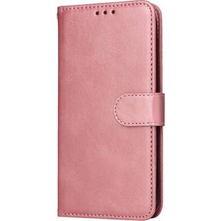 EIDERWOOD Google Pixel 10 / 10 Pro / 9 / 9 Pro Kunstlæder Flip Cover m. Kortholder & Strop - Lyserød